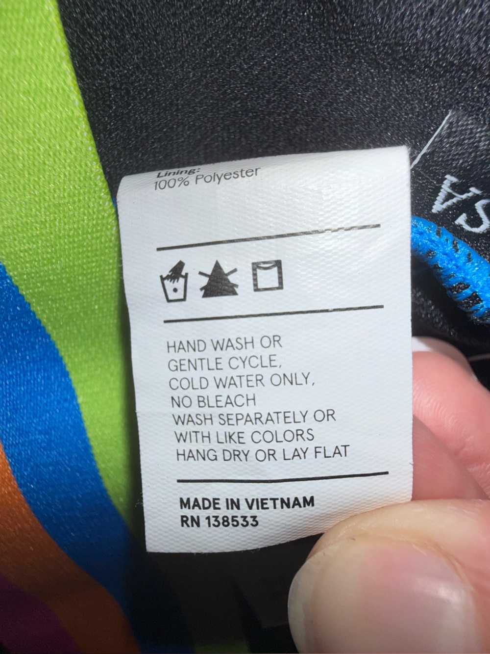 Jo & Jax NWT!! Blue Girls' Dance Biketard with Rainbow Straps Size Adult Small - Picture 10 of 12